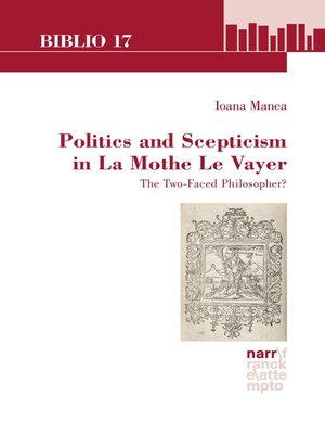 cover image of Politics and Scepticism in La Mothe Le Vayer